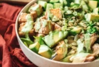 Wholesome Green Goddess Tofu Bowl