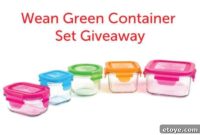 Win a Wean Green Container Set