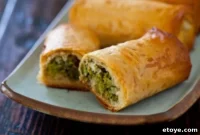 Flaky Broccoli Feta Spanakopita