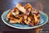 Flame-Kissed Honey Miso Glazed Wings