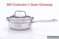 Your Chance to Win a 360 Cookware 1 Quart Saucepan