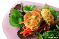 Menu For Hope’s Fried Green Tomato Salad with Sweet Chili Dressing