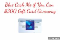 Blue Cash Me If You Can: $300 Gift Card Giveaway