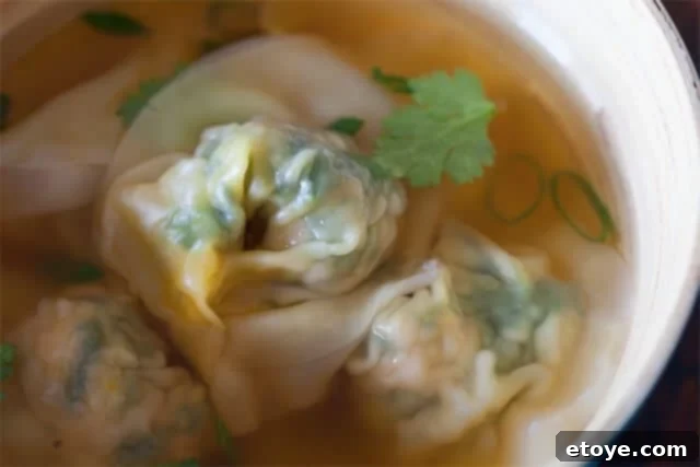 Savory Pork & Spinach Wontons 1 featured 23790