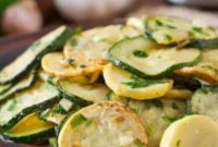 Simple Sauteed Zucchini
