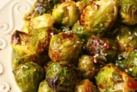 Crispy Sauteed Brussels Sprouts