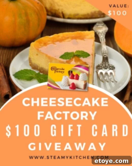 Your Chance to Win a One Hundred Dollar Cheesecake Factory Gift Card 1 featured 240185