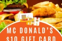 Win a McDonald’s Gift Card Instantly