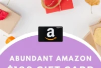 Mega Amazon $100 Gift Card Giveaway