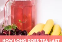 Shelf Life of Refrigerated Tea