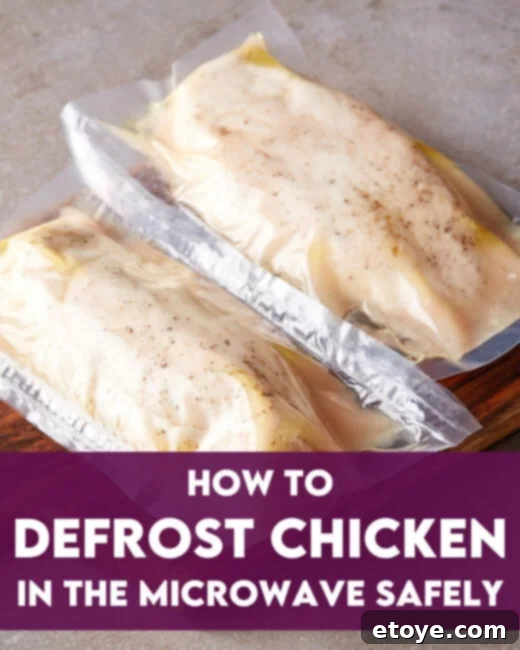 Safely Defrost Chicken in Your Microwave 1 featured 243059