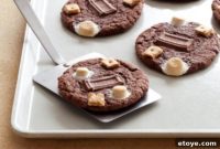 Campfire Chocolate Cake Cookies