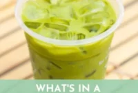 Starbucks Green Tea Matcha Latte Ingredients
