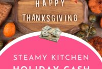Steamy Kitchen Holiday 100 Cash Prize