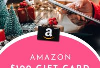 Win a $100 Amazon Gift Card