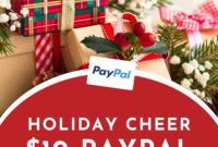 Instant Win: Holiday PayPal Gift Card