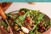 Wholesome & Satisfying Winter Crunch Lentil Salad