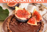 Exotic Fig and Mushroom Chocolate Tart