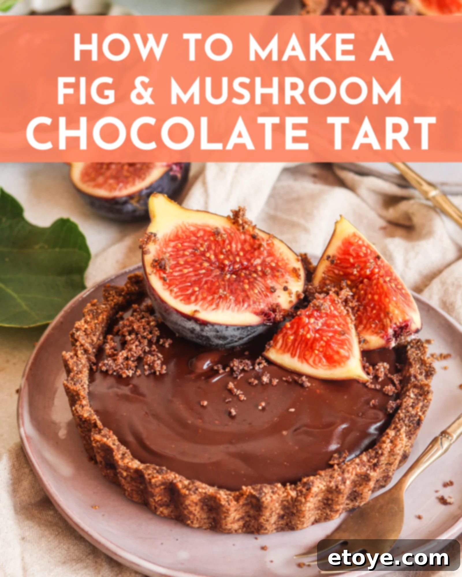 Exotic Fig and Mushroom Chocolate Tart 1 featured 251499