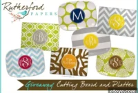 Rutherford Papers Giveaway