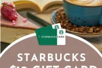 Win a 10 Starbucks Gift Card Instantly