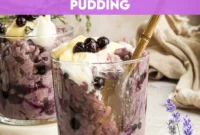 Blueberry Lavender Coconut Rice Pudding Bliss
