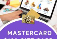 Win a 100 Dollar Mastercard Gift Card