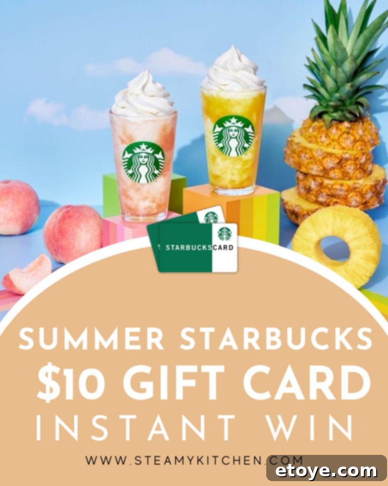 Win a 10 Dollar Starbucks Summer Gift Card Instantly 1 featured 252253