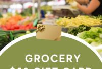 Win a $50 Grocery Gift Card