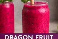 Dragon Fruit Hibiscus Coconut Refresher
