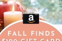 Win a $100 Amazon Gift Card for Fall Finds