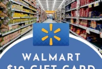 10 Dollar Walmart Gift Card Instant Win