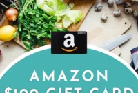 Enter to Win a 100 Amazon Gift Card