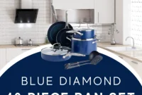 Giveaway: Win a 10-Piece Blue Diamond Cookware Set!