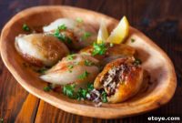 Golden Lebanese Stuffed Onions