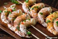Sizzling Chinese Grilled Prawns