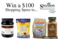 $100 Swanson Health Products Gift Certificate Giveaway