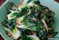 Ground Chicken and Baby Bok Choy Stir Fry
