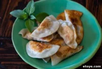 Umami Tofu-Mushroom Potstickers