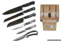Enter to Win a TSU 6-Piece Forged Knife and Block Set