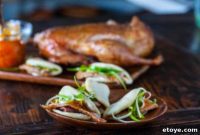 Crispy Peking Duck with Fluffy Bao Buns