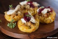 Pasta Nests with a Thanksgiving Twist