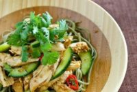 Asian Sesame Chicken Noodle Salad