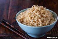 Fluffy Microwave Brown Rice Done Right