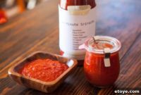 Homemade Sriracha Ready in 20 Minutes