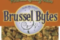Win Wonderfully Raw Brussel Bytes and Snip Chips