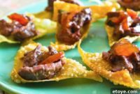 Savory Korean BBQ Beef Wonton Crisps