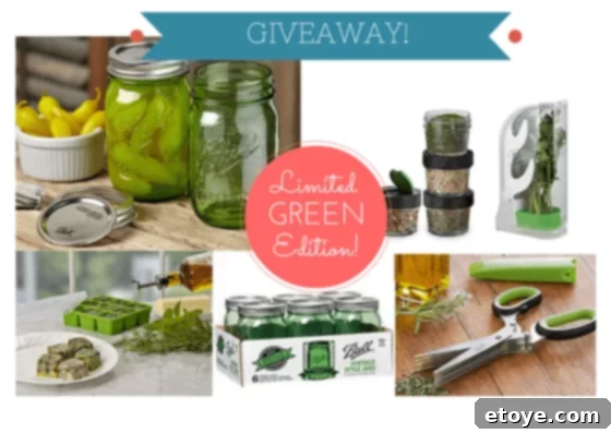 My Prized Harvest Green Jars 1 featured 37677