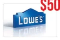 Win a 50 Dollar Lowes Gift Card