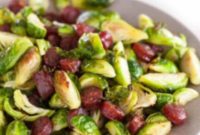 Sweet and Savory Brussels Sprouts with Lap Cheong